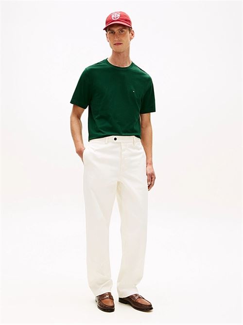 ess seasonal reg fit solid tee TOMMY HILFIGER | MW0MW39995MBN